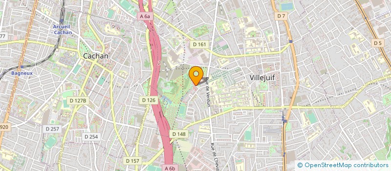 localisation de l'entreprise MONSIEUR CHEMS EDDINE LEGHMIZI  VILLEJUIF