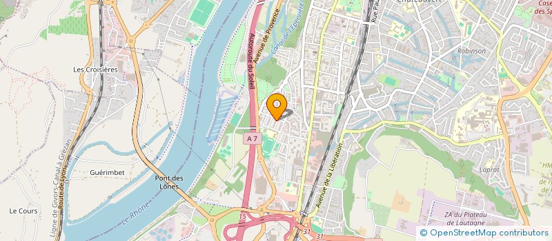 localisation de l'entreprise MONSIEUR CHEMS-EDDINE LOUNIS  VALENCE