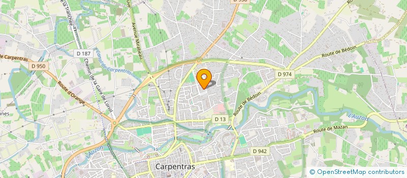 localisation de l'entreprise MONSIEUR CHEMS EDDINE SACI à CARPENTRAS