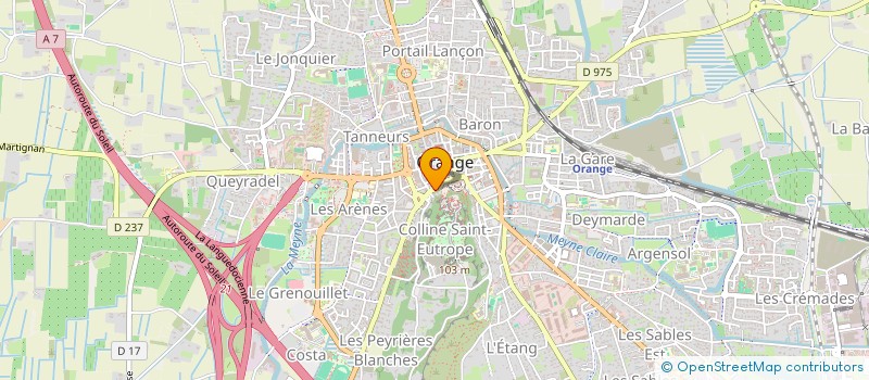 localisation de l'entreprise MONSIEUR CHEMS MEKIDECHE  ORANGE