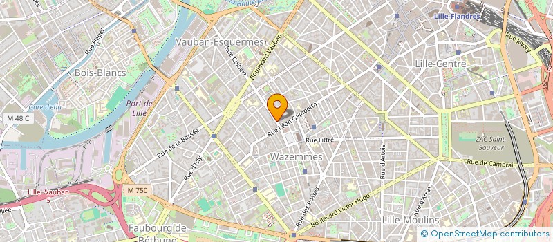 localisation de l'entreprise MONSIEUR CHEMS MERIDI  LILLE