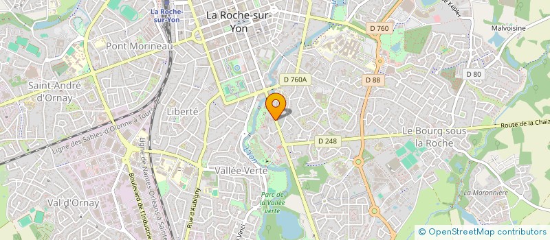 localisation de l'entreprise MONSIEUR CHEMSEDDINE SABRI à LA ROCHE-SUR-YON