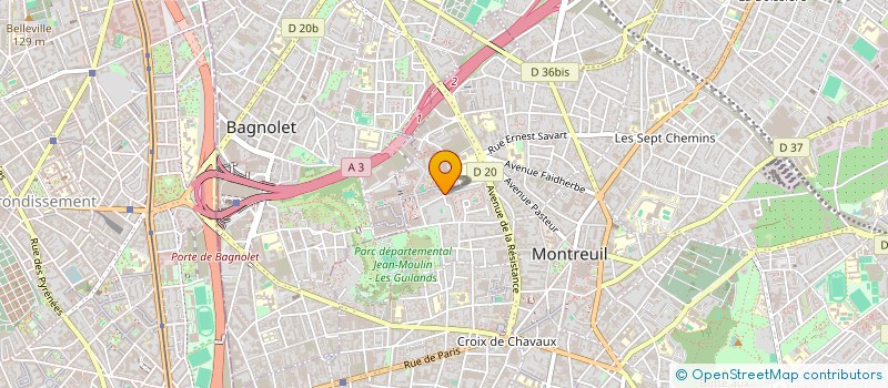 localisation de l'entreprise MONSIEUR CHEN-HUNG WEI à MONTREUIL