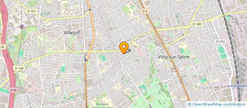 localisation de l'entreprise MONSIEUR CHEN YANG  VITRY-SUR-SEINE