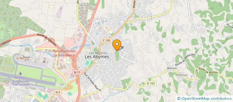 localisation de l'entreprise MONSIEUR CHENDER LOUIS à LES ABYMES