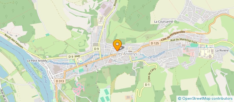 localisation de l'entreprise MONSIEUR CHENERYC CLERISSE à LES ANDELYS
