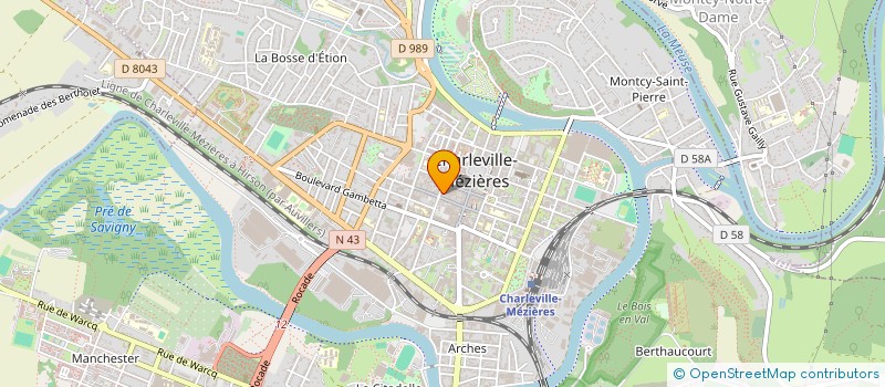 localisation de l'entreprise MONSIEUR CHENG YE  CHARLEVILLE-MEZIERES