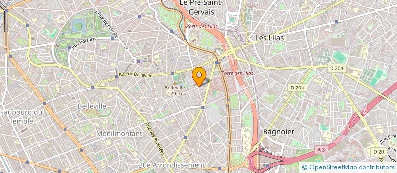 localisation de l'entreprise MONSIEUR CHENGAN ZHU  PARIS