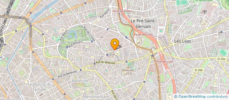 localisation de l'entreprise MONSIEUR CHENGFENG WAN  CRETEIL