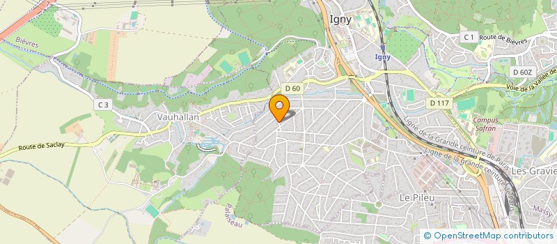 localisation de l'entreprise MONSIEUR CHENHUI LU  IGNY