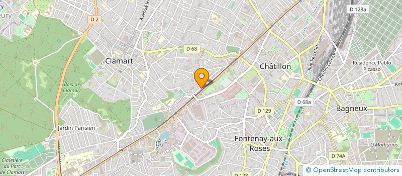 localisation de l'entreprise MONSIEUR CHENTOV BARUH à CHATILLON