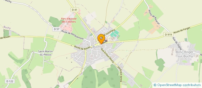 localisation de l'entreprise MONSIEUR CHENZO DELISLE  BUCHY