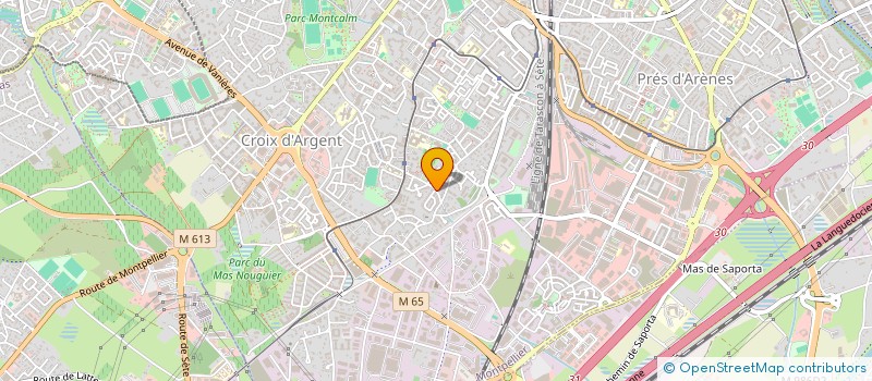 localisation de l'entreprise MONSIEUR CHERIF ABDALLAH à MONTPELLIER