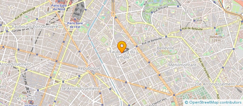 localisation de l'entreprise MONSIEUR CHERIF ABDELLI à PARIS