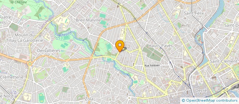 localisation de l'entreprise MONSIEUR CHERIF ADAM à NANTES