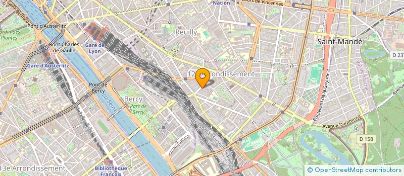 localisation de l'entreprise MONSIEUR CHERIF AIDARA  PARIS