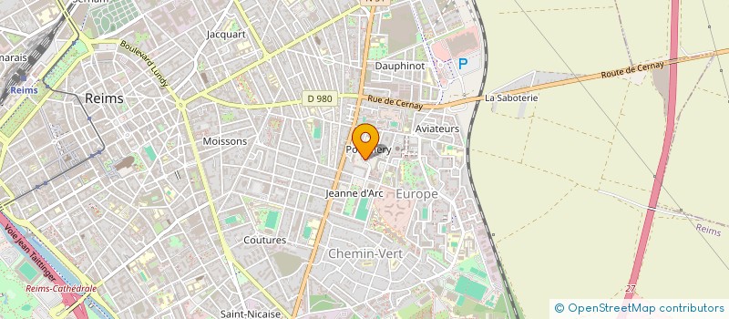 localisation de l'entreprise MONSIEUR CHERIF ALLEG  REIMS