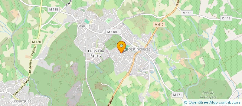 localisation de l'entreprise MONSIEUR CHERIF AMMARI  RESTINCLIERES