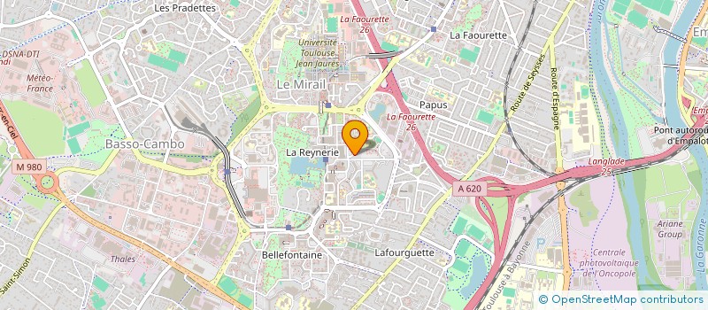localisation de l'entreprise MONSIEUR CHERIF AMRI à TOULOUSE