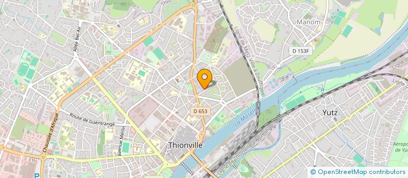 localisation de l'entreprise MONSIEUR CHERIF AMROUS  THIONVILLE