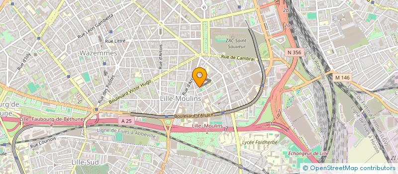 localisation de l'entreprise MONSIEUR CHERIF ANKI à LILLE