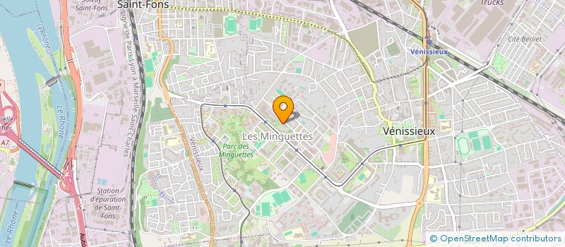 localisation de l'entreprise MONSIEUR CHERIF ATTIA  VENISSIEUX