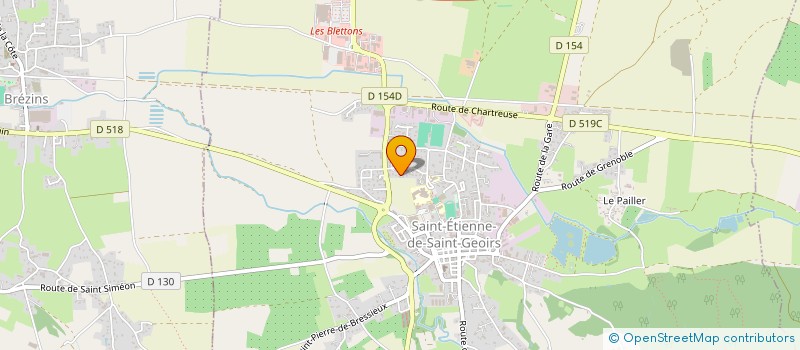 localisation de l'entreprise MONSIEUR CHERIF AYARI  SAINT-ETIENNE-DE-SAINT-GEOIRS