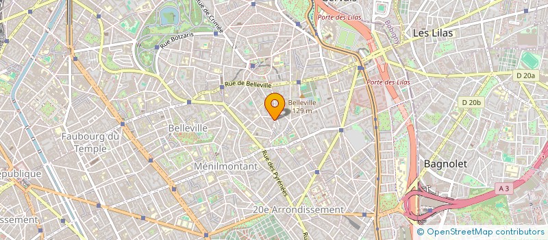 localisation de l'entreprise MONSIEUR CHERIF BADJI  PARIS