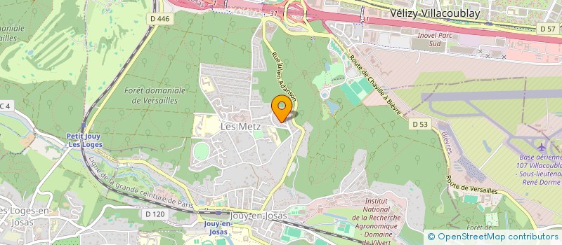 localisation de l'entreprise MONSIEUR CHERIF BAKOUCHE  JOUY-EN-JOSAS