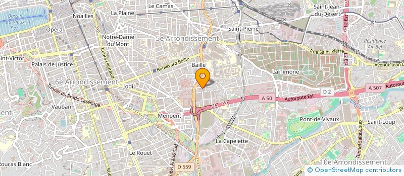localisation de l'entreprise MONSIEUR CHERIF BELFATMI à MARSEILLE 10EME
