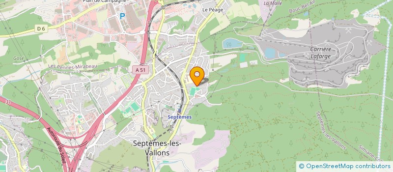 localisation de l'entreprise MONSIEUR CHERIF BELKACEM à SEPTEMES-LES-VALLONS