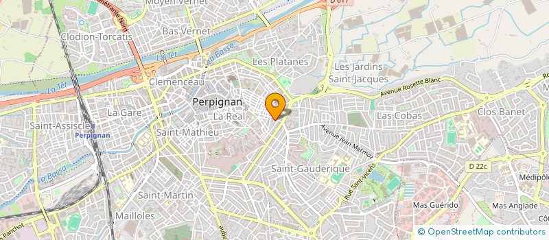 localisation de l'entreprise MONSIEUR CHERIF BEN BOUZID à PERPIGNAN