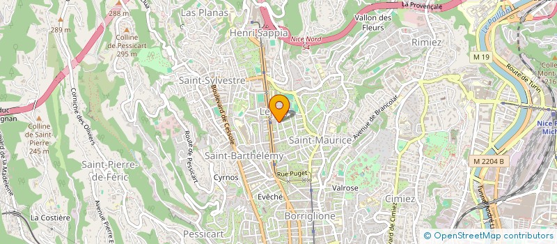 localisation de l'entreprise MONSIEUR CHERIF BEN SIK ALI à NICE