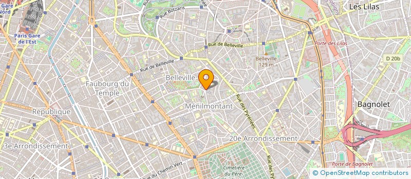 localisation de l'entreprise MONSIEUR CHERIF BENANNOUNE à PARIS