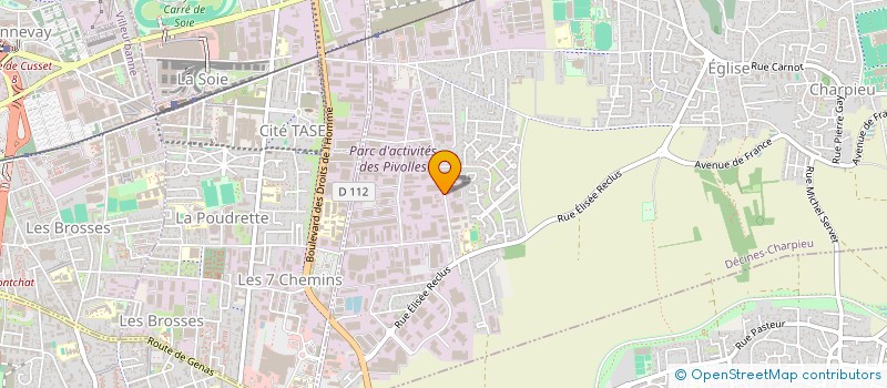 localisation de l'entreprise MONSIEUR CHERIF BENDOUMA  DECINES-CHARPIEU