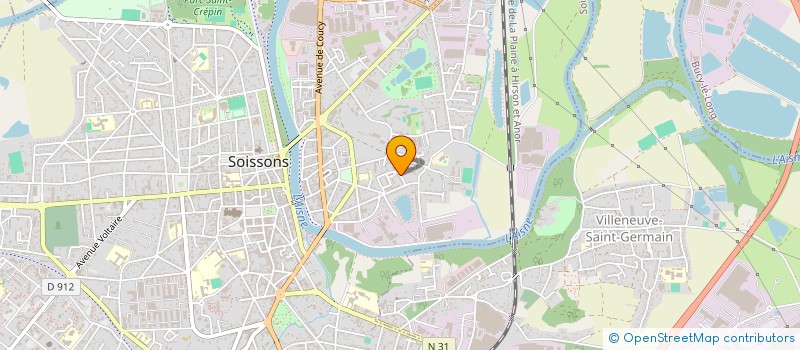 localisation de l'entreprise MONSIEUR CHERIF BENYOUCEF  SOISSONS