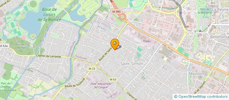 localisation de l'entreprise MONSIEUR CHERIF CAMARA à TOULOUSE