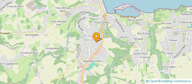 localisation de l'entreprise MONSIEUR CHERIF CHIKH  SAINT-QUAY-PERROS