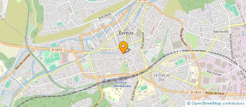 localisation de l'entreprise MONSIEUR CHERIF DJOUADI  EVREUX