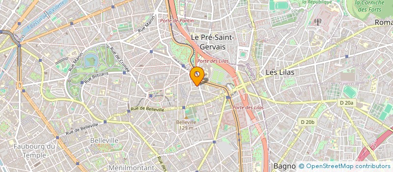 localisation de l'entreprise MONSIEUR CHERIF GUERMI  PARIS 19