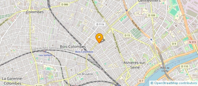localisation de l'entreprise MONSIEUR CHERIF HAINE à ASNIERES-SUR-SEINE