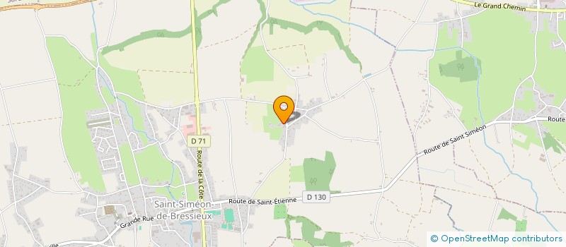 localisation de l'entreprise MONSIEUR CHERIF HASNAOUI  SAINT-SIMEON-DE-BRESSIEUX