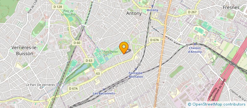 localisation de l'entreprise MONSIEUR CHERIF KARIMOU à ANTONY