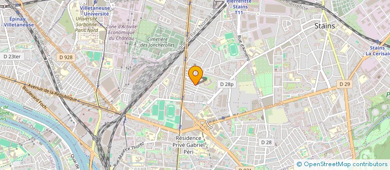 localisation de l'entreprise MONSIEUR CHERIF MADI à PIERREFITTE-SUR-SEINE