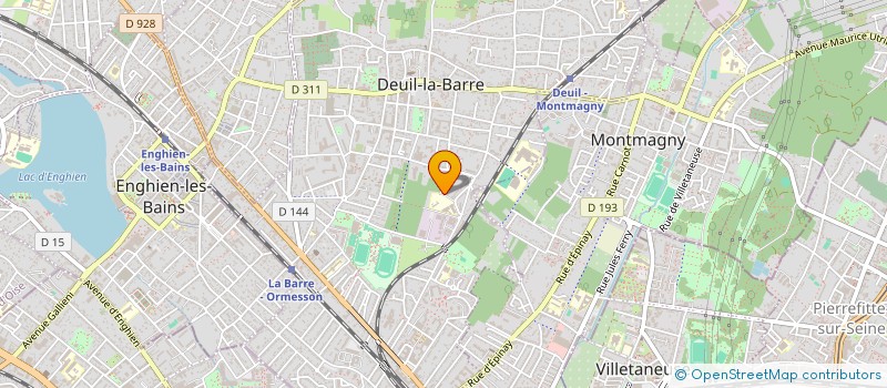 localisation de l'entreprise MONSIEUR CHERIF MADI à DEUIL-LA-BARRE