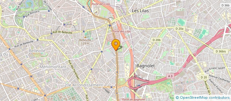 localisation de l'entreprise MONSIEUR CHERIF MAKTOUL à PARIS
