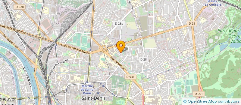 localisation de l'entreprise MONSIEUR CHERIF MCHIRI à SAINT DENIS