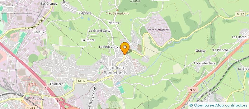 localisation de l'entreprise MONSIEUR CHERIF MERSEL  SAINT-JEAN-BONNEFONDS