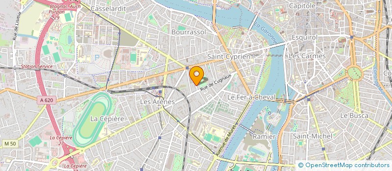 localisation de l'entreprise MONSIEUR CHERIF MOUSSA à TOULOUSE