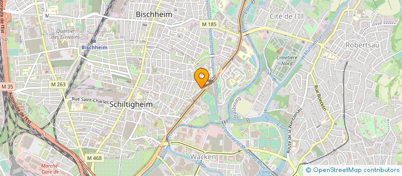 localisation de l'entreprise MONSIEUR CHERIF MOUSTAPHA BELDJABRI OU DJABRI  SCHILTIGHEIM